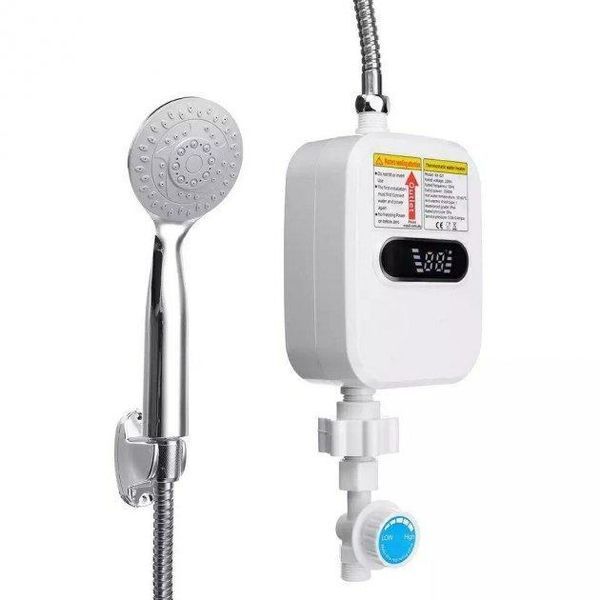 Водонагреватель-душ проточный электрический Water Heater RX-021 3000 Ватт с экраном ALN-RX-021 фото