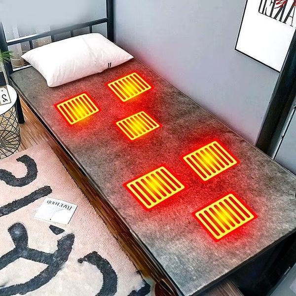 Электропростынь с подогревом USB LUX 160 * 80 см теплое ALN-7430 фото