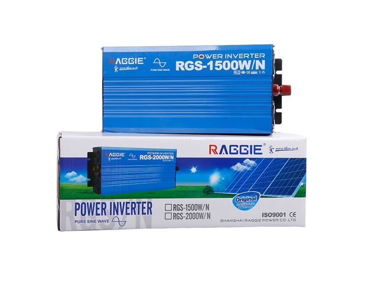Інвертор (перетворювач) напруги Raggie 12/220V 1500 Вт чиста синусоїда Pure Sine Wave RGS-1500W/N 12V ALN-RGS-1500W/N фото