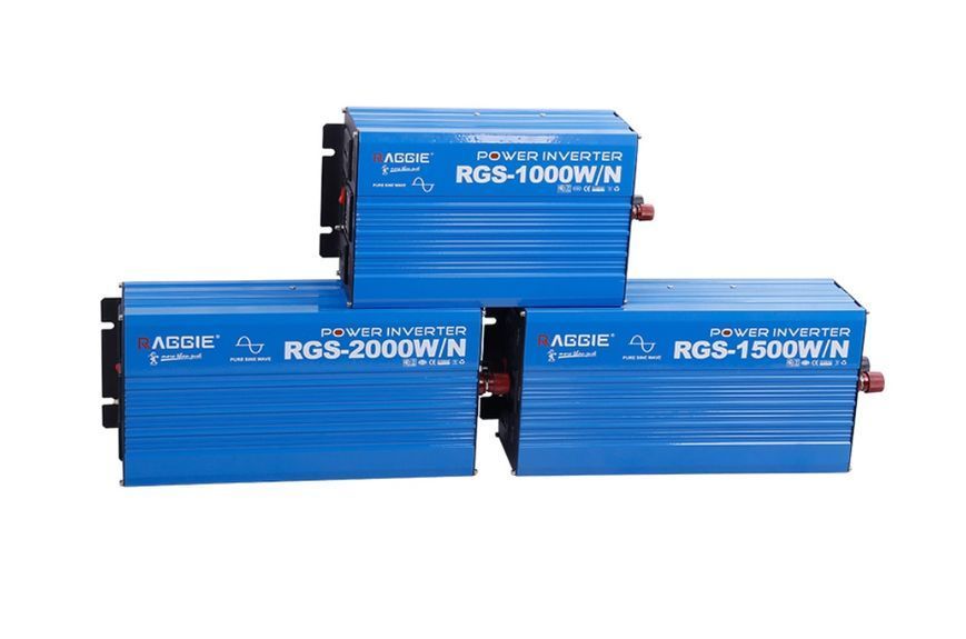 Інвертор (перетворювач) напруги Raggie 12/220V 1500 Вт чиста синусоїда Pure Sine Wave RGS-1500W/N 12V ALN-RGS-1500W/N фото