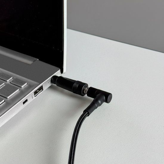 Кабель питания ноутбука 65W USB Type-C to DC (набор 10 в 1) 180 см ALN-111341 фото