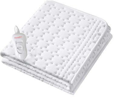 Электропростынь 150х80 см с подогревом Warmatex DELUX Electric Underblankets Турция Белая Одинарная ALN-WD 100 фото