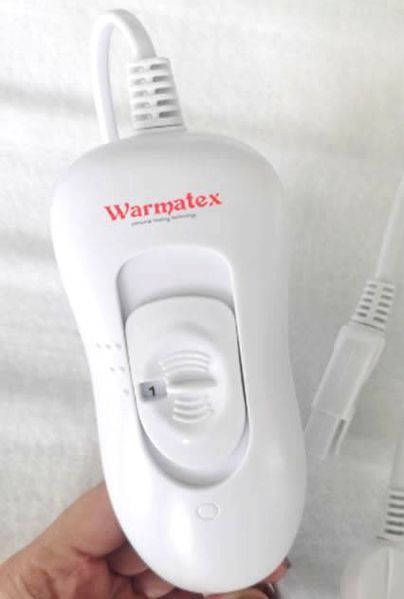 Електропростирадло 150х80 см з підігрівом Warmatex DELUX Electric Underblankets Туреччина Біле Одинарне ALN-WD 100 фото