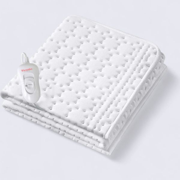 Електропростирадло 150х80 см з підігрівом Warmatex DELUX Electric Underblankets Туреччина Біле Одинарне ALN-WD 100 фото