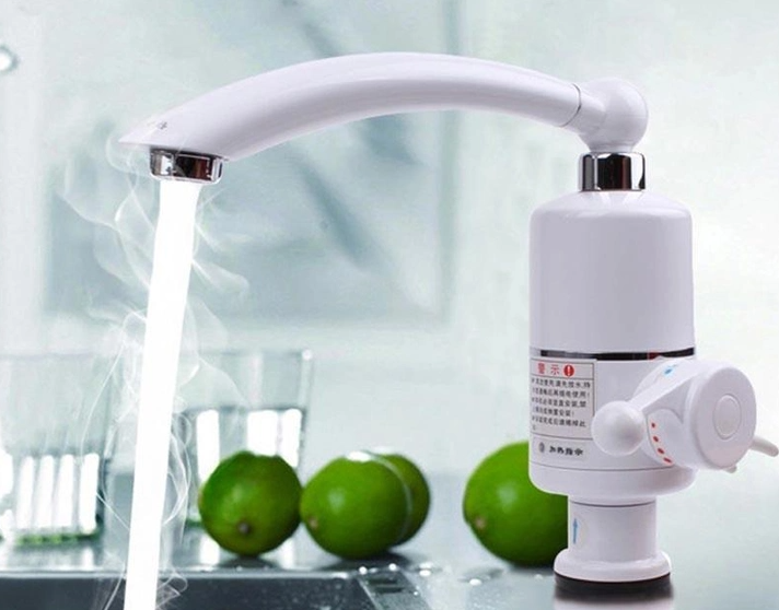 Водонагреватель проточный электрический Water Heater  R-18 3000 Ватт ALN-R018 фото