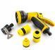 Многофункциональная насадка-пистолет для полива HIGH PRESSURE WASHING WATER GUN на 10 режимов Желтый ALN-16494 фото 1